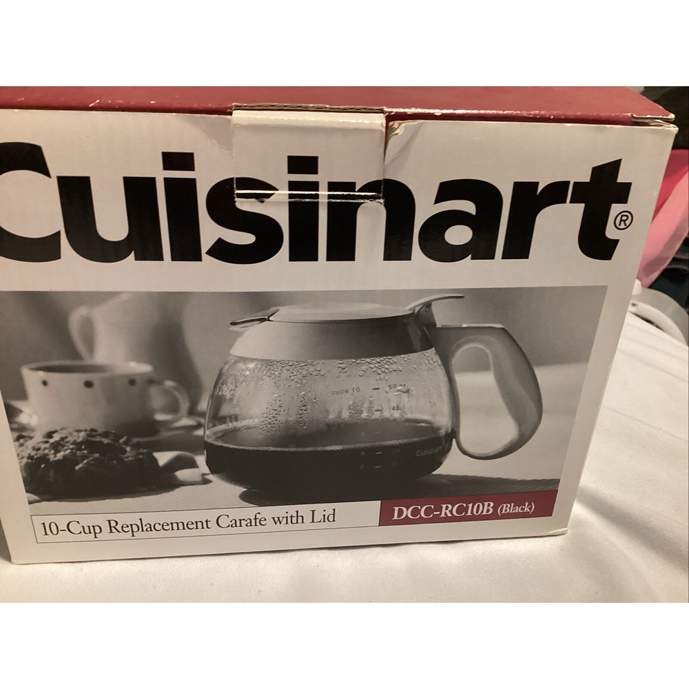 Cuisinart DCC-RC10B 10 Cup Replacement Coffee Maker Carafe with Lid